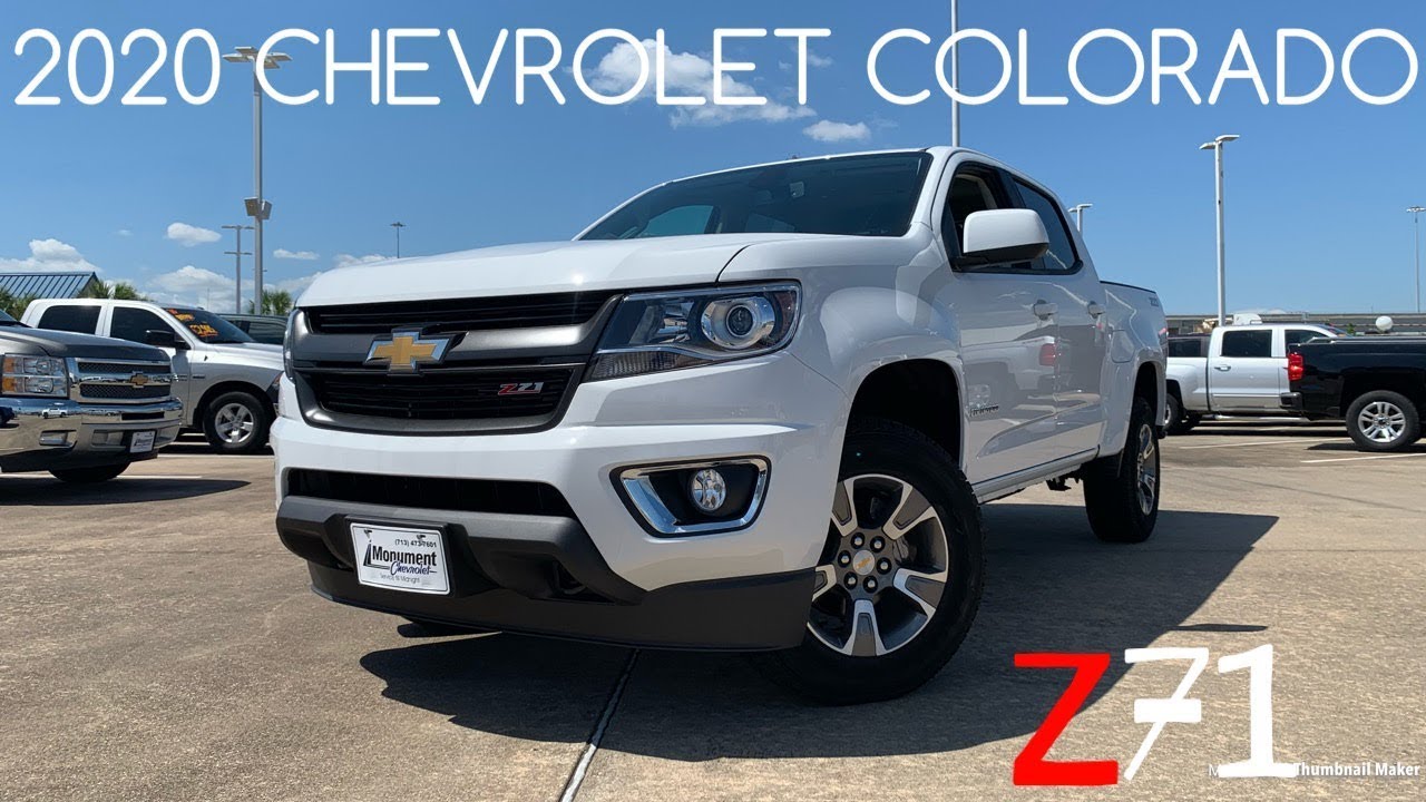 2020 Chevrolet Colorado Z71 Start Up Review