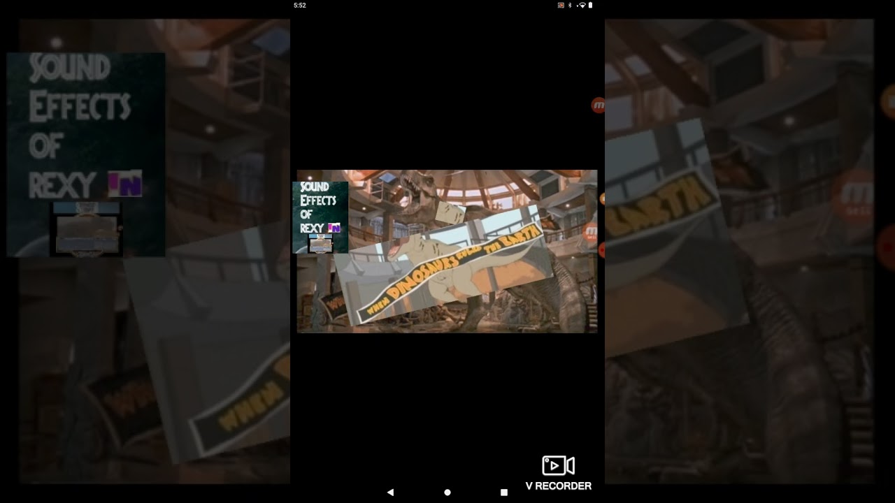 Rexy Sound Effects In Matthew Rex & Friends Goes To Jurassic Park (1993) 🦖🦕🔊 