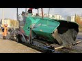 Vögele Super 1800-3 укладка асфальта / Asphalting in Russia