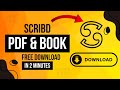 Guide to Downloading Scribd PDFs for Free