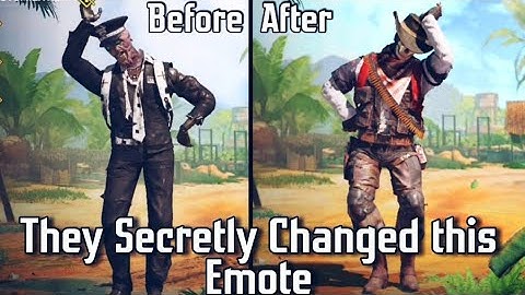 CODM SECRETLY CHANGED THIS EMOTE 🤫