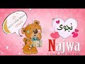 اسم نجوى عربي وانجلش najwa  في فيديو رومانسي كيوت