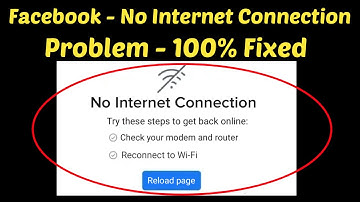 How To Fix No Internet Connection || Try These Steps To Get Back Online || Facebook Network Error