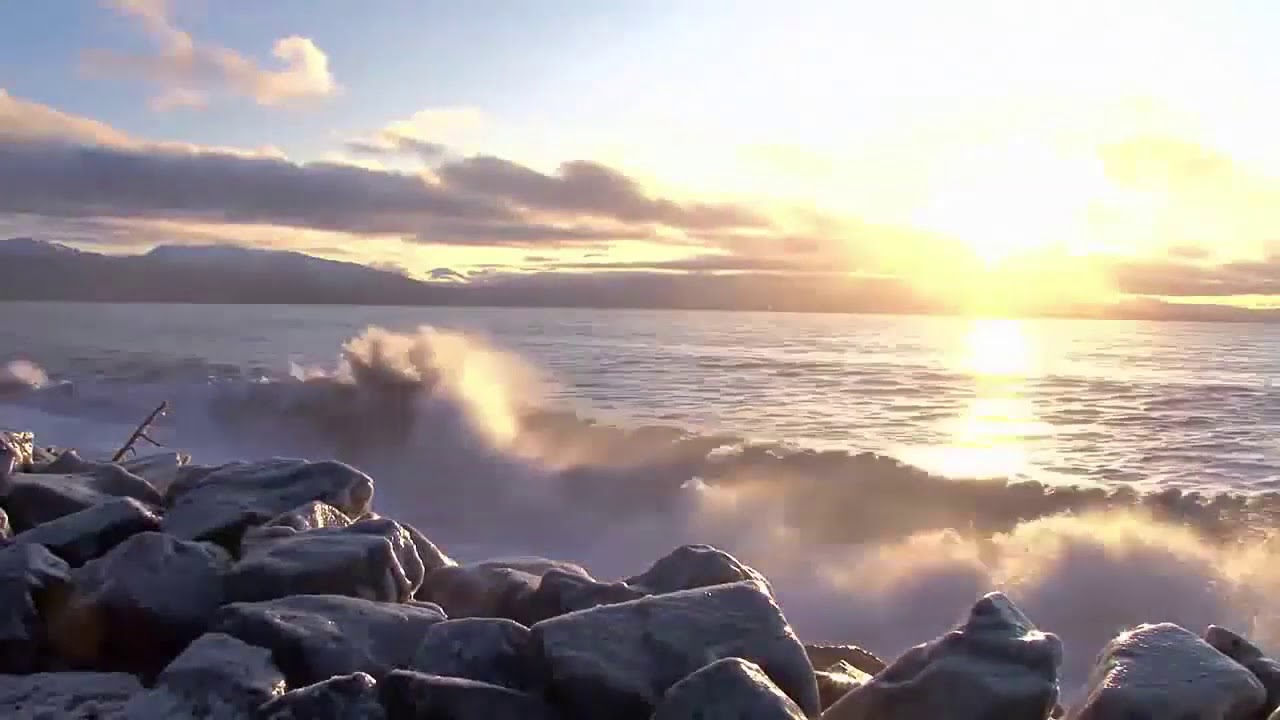 Amazing relaxing ocean voice.