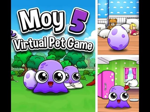 Jogando Moy 5 Virtual Pet Gamer 