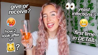 answering awkward questions but i'm tipsy af (i was too honest)