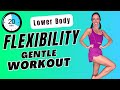 20m Lower Body Flexibility &amp; Strength + Leg Inversions | Beginner Friendly Rebounder Workout