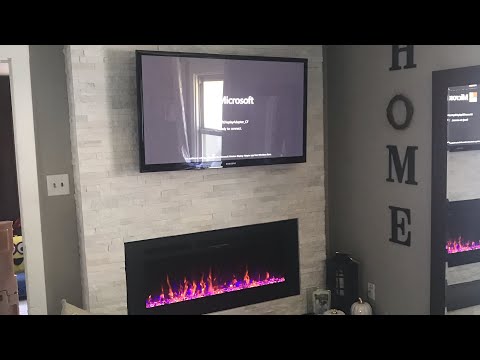 Video: Chimenea Empotrada (83 Fotos): Chimenea De Pared Empotrada, Pared Y Muebles En La Pared, Estructuras De Pared En El Interior