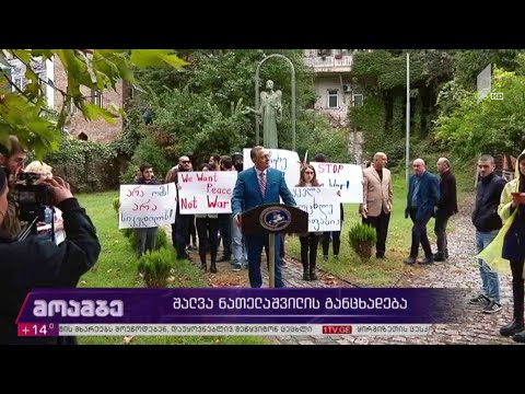 #არჩევნები2020 შალვა ნათელაშვილის განცხადება