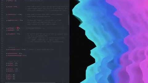 Animated Perlin noise lines [coding timelapse]