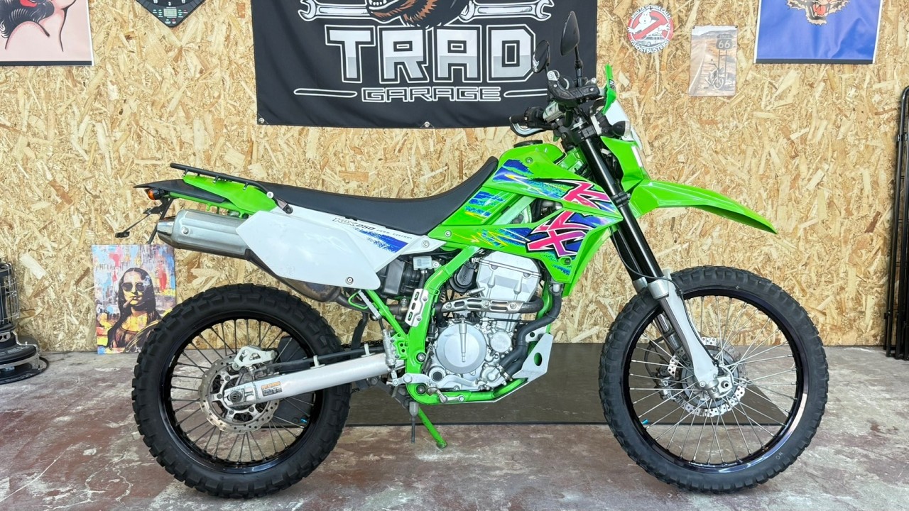 2016 KLX250 Final Edition, 19,727km, ZETA Handlebars, Handguards