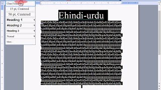 How to Remove and Clear Text Formatting in MS Word
