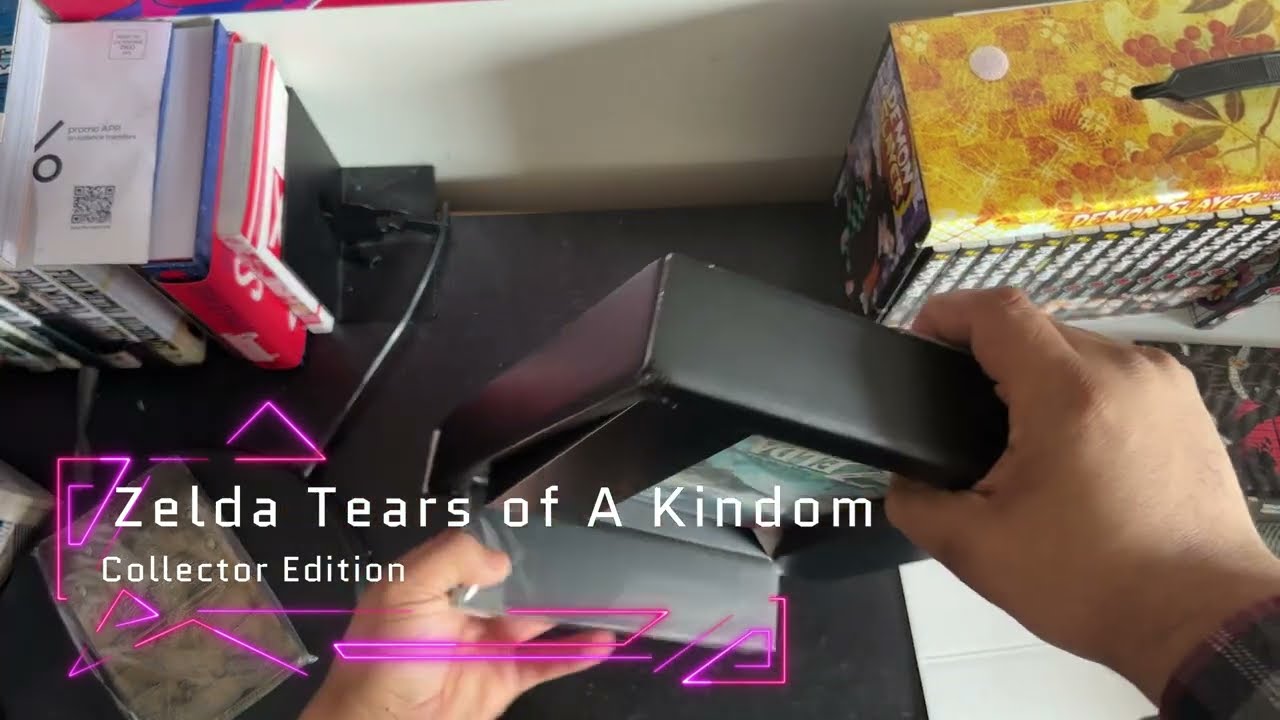 A Very Fast Tears of the Kingdom Collector Edition Unboxing