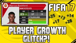 FIFA 17 PLAYER FAST GROWTH CHEAT (GLITCH?!) | FIFA 17 TIPS AND TRICKS!
