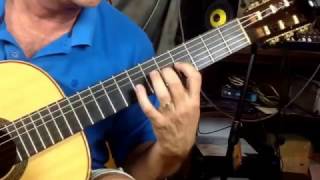Right hand free stroke position explained