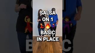 Famous Salsa Basic In Place | How To Salsa Dance On 1 With A Partner Profile