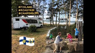 Camping in Finnland ⛺️Meerblick CP: Siikaranta Camping - Finnland Wohnmobil Rundreise #22