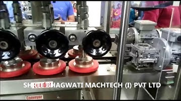 Hand Sanitizer Pump Bottle Automatic Linear Screw Capping Machine