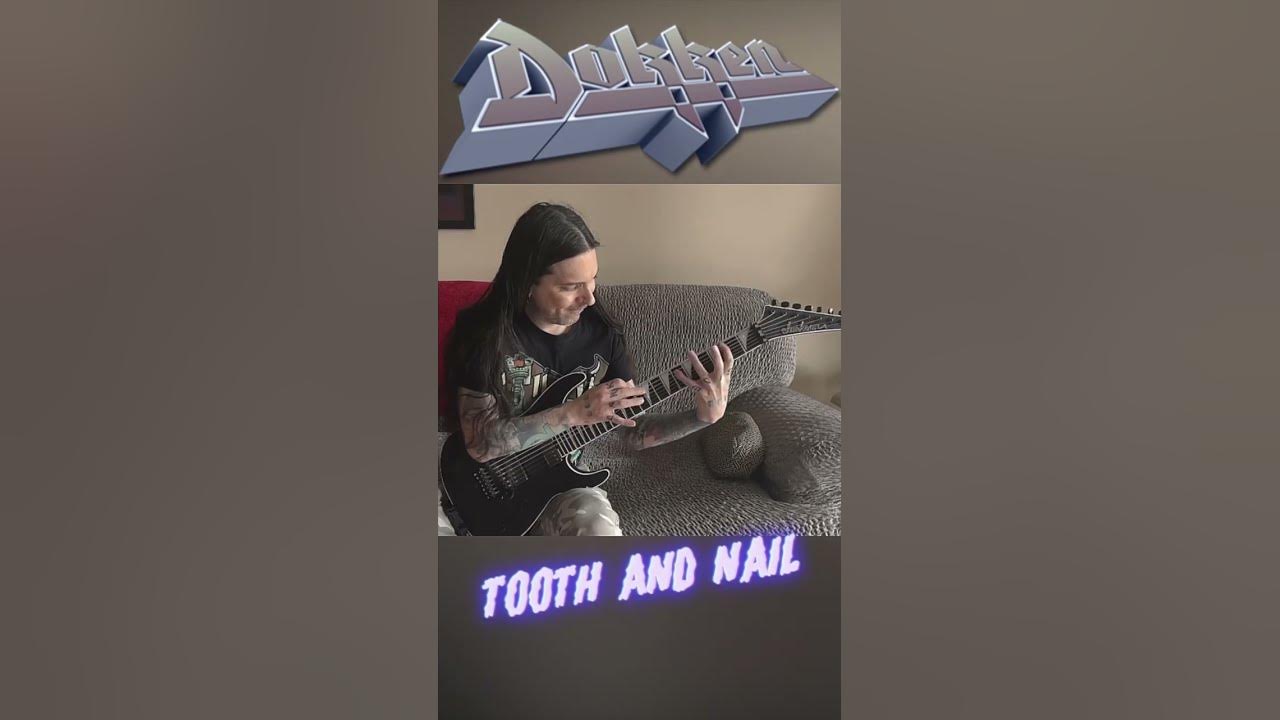 Dokken - Tooth and Nail solo #dokken #shorts #guitarsolo