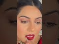 Nude lips own my heart, but red lip with a clean base always hits different. #goddessglowup