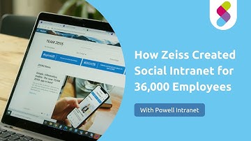 How Zeiss created a social intranet on SharePoint Online for it