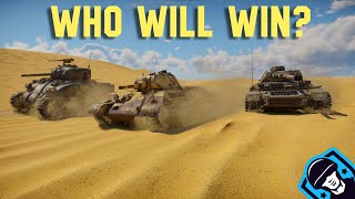 What Happens When You Pit Panzer Against Sherman & T-34 in War Thunder?
