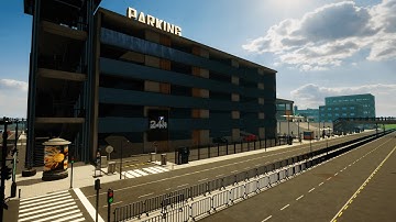 Dexsoft Games: Modern City/Block 3. (Unity Engine)