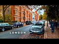 90-Min Hampstead Village Autumn Walk 🍂 | London Tour