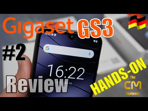 Gigaset GS3 Test #2: Budget Smartphone - Service in Bocholt - Hands-on (Deutsch, engl. hints)