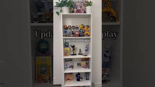 Updated shelf display #animefigures #animeshelfdisplay #animefunkopop