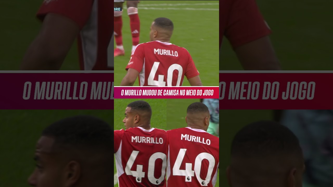 O MURILLO MUDOU DE CAMISA NO MEIO DO JOGO 😂😅 #Shorts