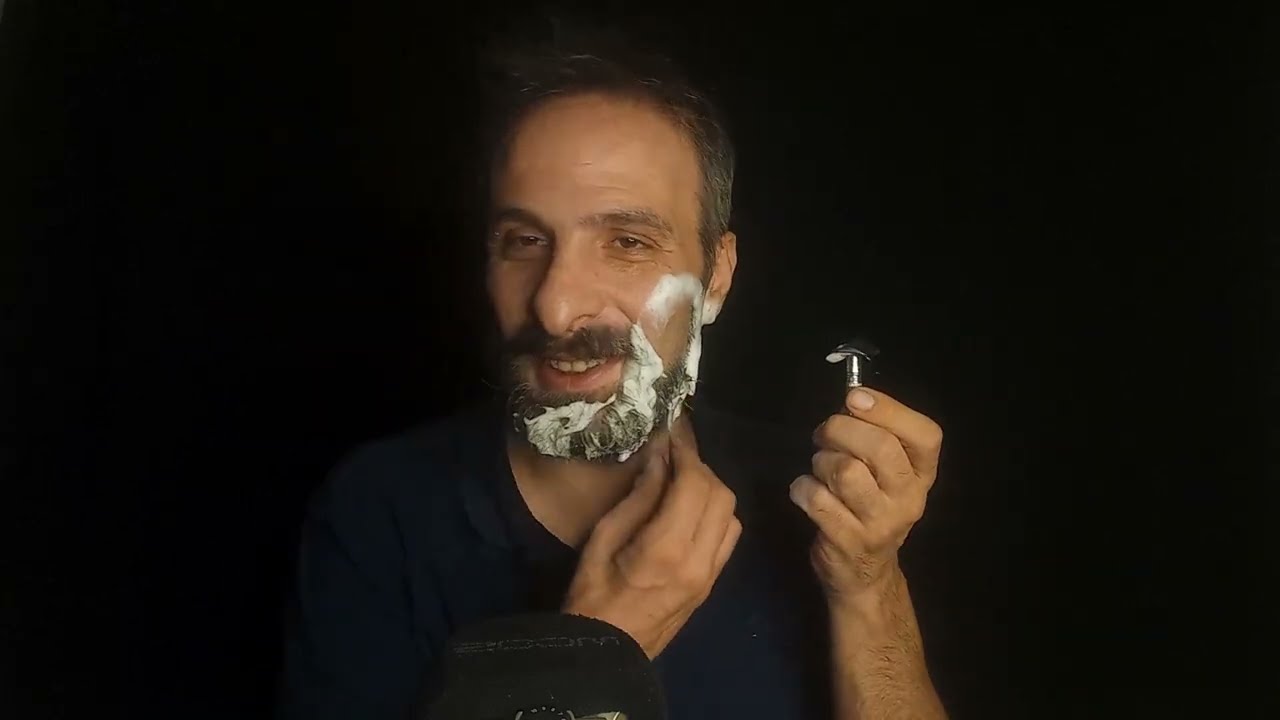 ESKİ BERBER JİLETİYLE TIRAŞ OLDUM 🪒 ARKO Köpük Sesleriyle TAM BİR ASMR DENEYİMİ 😴(Türkçe ASMR tıraş)