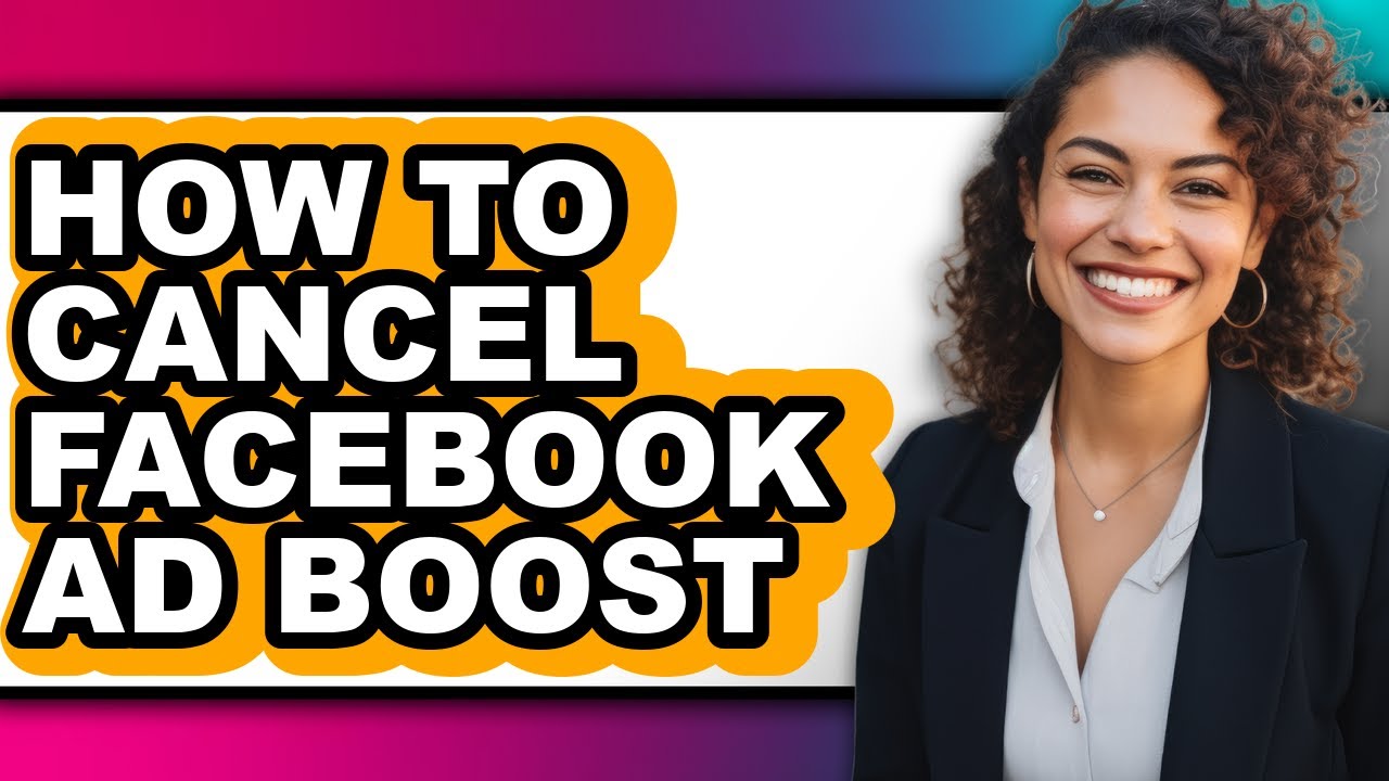 Step Rocker Facebook Ad How to Cancel Facebook Ad Boost - Step by Step - YouTube