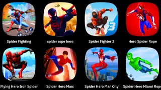 Spider Fighting, Spider Rope Hero, Spider Fighter 3, Hero Spider Rope, Flying Hero Iron, screenshot 1