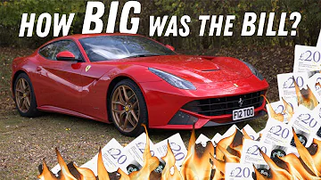 How Bad Could It Be? Servicing My Ferrari F12 - THE COSTS & RESULTS