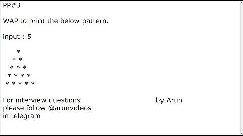 PP #3 WAP to print the below pattern.   #patterns #pyramids #patternsinjava #pyramidsinjava #stars