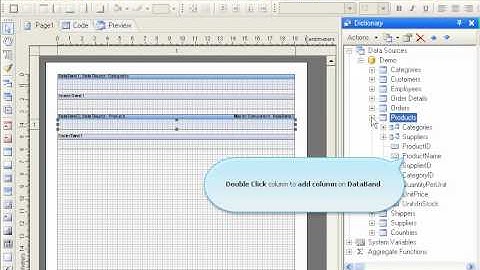 Creating Master-Detail Report. Part 1 - [Shot on version 2013.1]