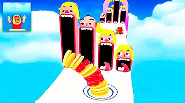 Pancake Run #3 Games All Levels  Gameplay  Android  IOS, Walkthrough Mobile Stick Run | LuciFer