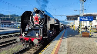 Parný vlak Zvolen - Lučenec - Fiľakovo (150. výročie trate)