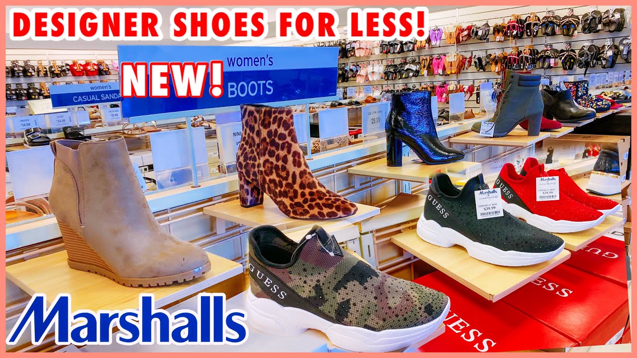 ?MARSHALLS NEW FINDS *DESIGNER SHOES BOOTS & SANDALS FOR LESS‼️❤︎SHOP WITH  ME❤︎ - YouTube