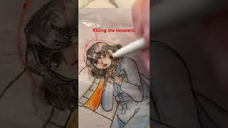 Trend that hasn’t reached yt yet #art #mouthwashing #anyamouthwashing #trending