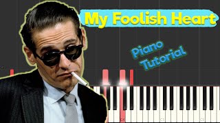 Video thumbnail of "Bill Evans - My Foolish Heart - Jazz Piano Tutorial"