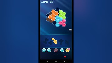 BLOCK HEXA PUZZLE LEVEL 16 ANSWERS INTERMEDIATE LEVEL PACK