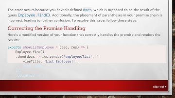 How to Use Promise to Show Data from MongoDB in Node.js