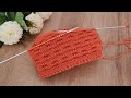 Süper Kolay 🎉 Yelek, Şal, Süveter, Battaniye İçin Örgü Modeli #knitting