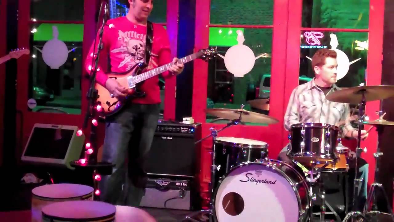 Brian Ferguson on Drums at Cadillac Pizza Pub