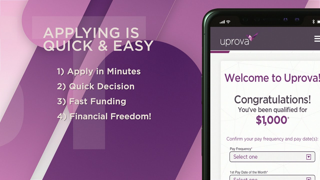 Is Uprova Legit For Bad Credit Promo | Uprova Credit Loan Application - YouTube