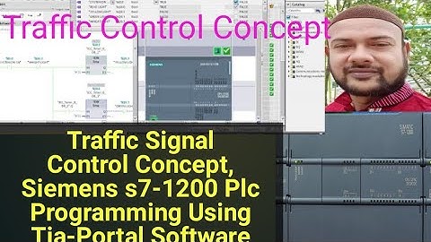 Traffic Signal Control Concept, Siemens s7-1200 Plc Programming Using Tia-Portal Software