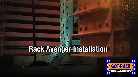 How To Install A Rack Avenger Pallet Rack Repair Kit