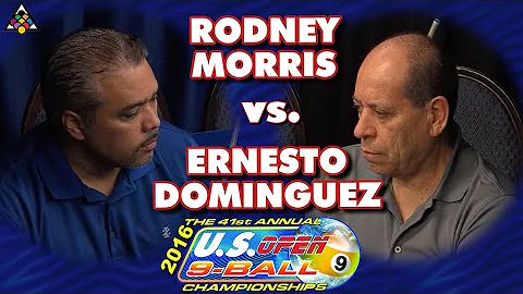 9-Ball - RODNEY MORRIS vs ERNESTO DOMINGUEZ - 41st U.S. Open 9-Ball Championship (2016)